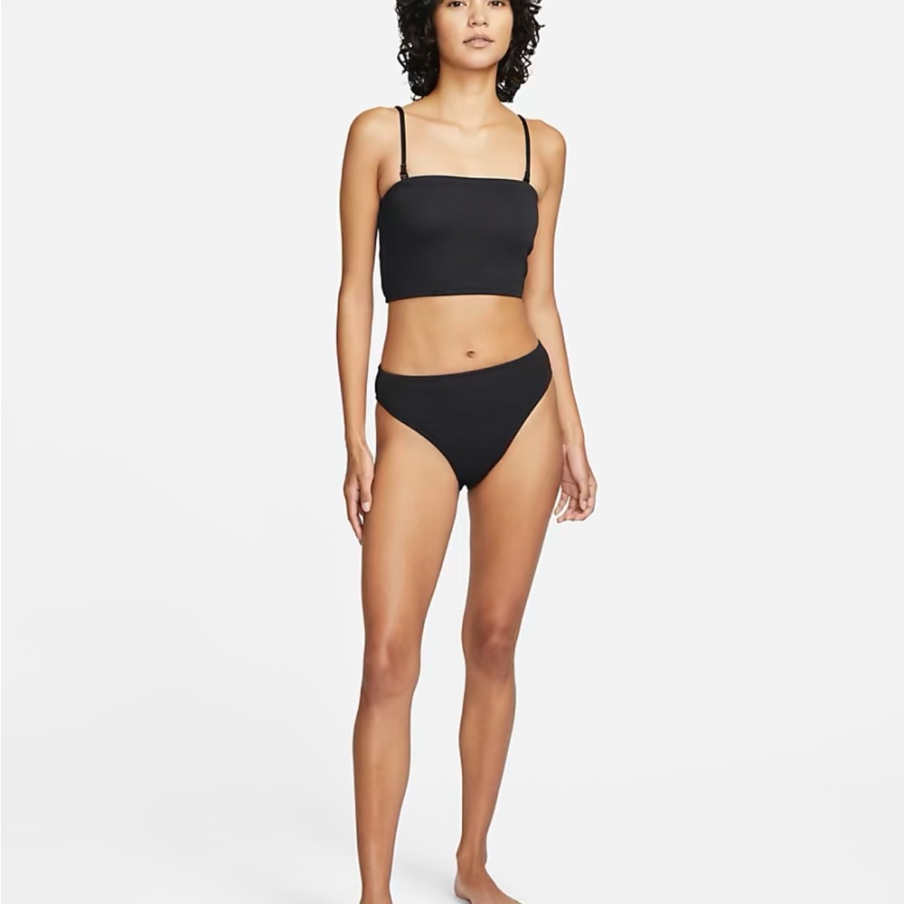 Nike high waisted bikini bottom, size small